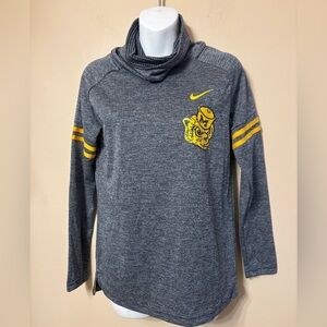Nike university of Michigan wolverines Gray Pullover with Yellow size XS